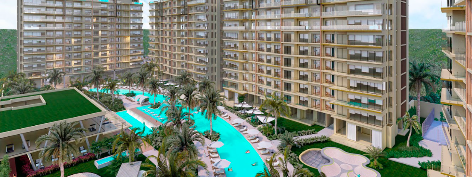 cancun, Quintana Roo, 3 Bedrooms Bedrooms, ,3 BathroomsBathrooms,Departamento,En Venta,1034
